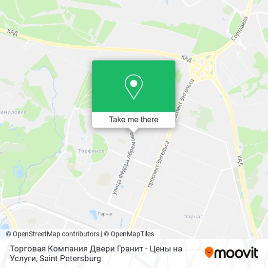 Торговая Компания Двери Гранит - Цены на Услуги map