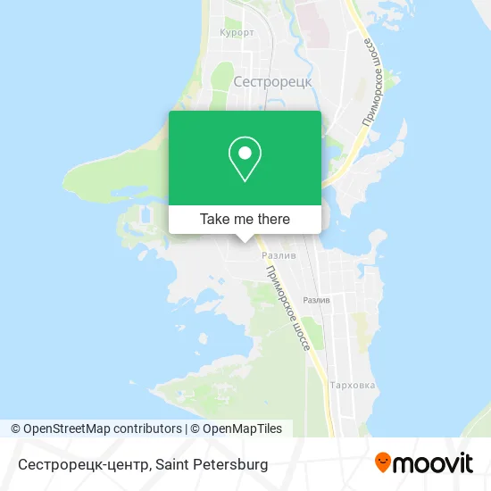 Сестрорецк-центр map