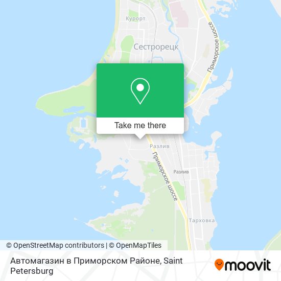 Автомагазин в Приморском Районе map