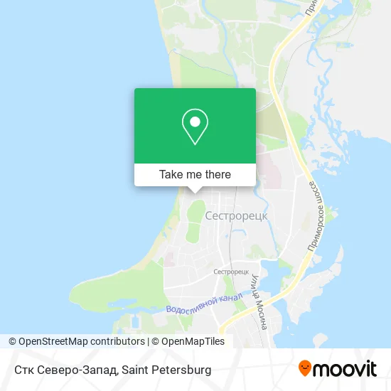 Стк Северо-Запад map