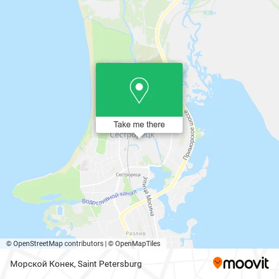 Морской Конек map