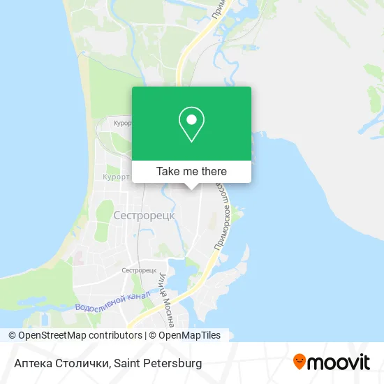 Аптека Столички map