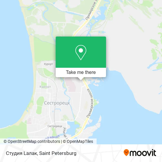 Студия Laлак map