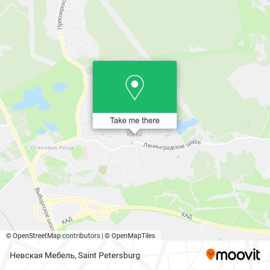 Невская Мебель map
