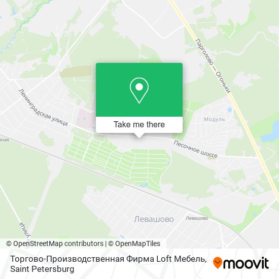 Торгово-Производственная Фирма Loft Мебель map