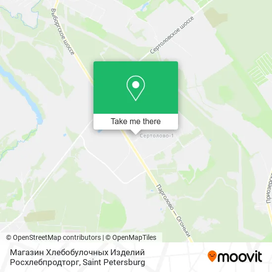 Магазин Хлебобулочных Изделий Росхлебпродторг map