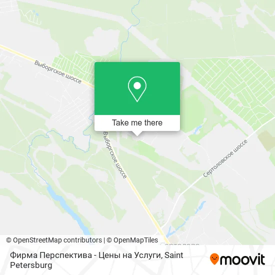 Фирма Перспектива - Цены на Услуги map