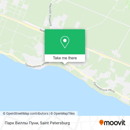 Парк Виллы Пуни map