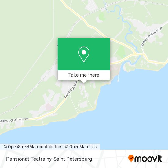 Pansionat Teatralny map