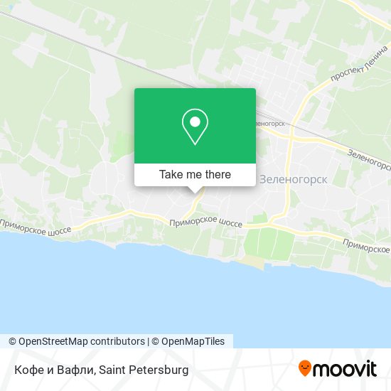 Кофе и Вафли map