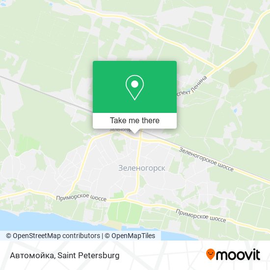 Автомойка map