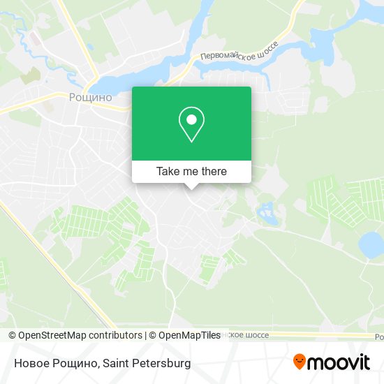 Новое Рощино map