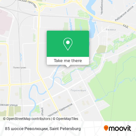 85 шоссе Революции map