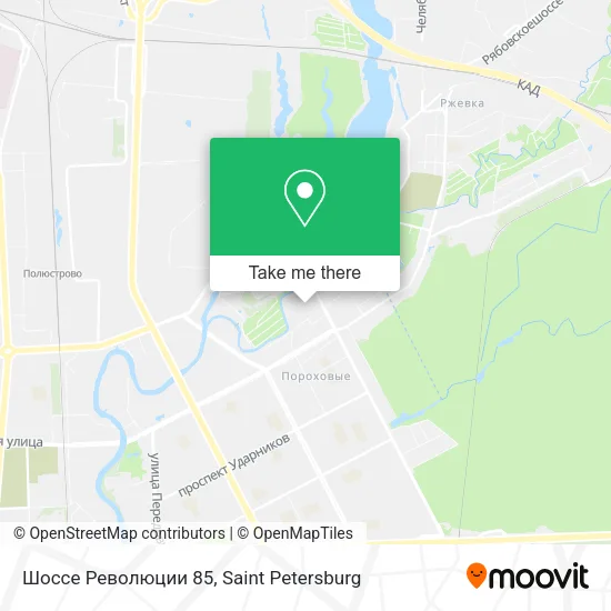 Шоссе Революции 85 map