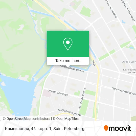 Камышовая, 46, корп. 1 map