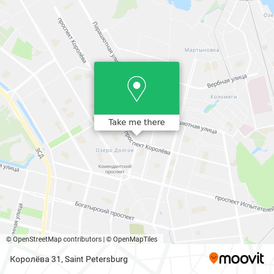 Королёва 31 map