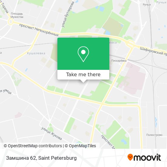 Замшина 62 map