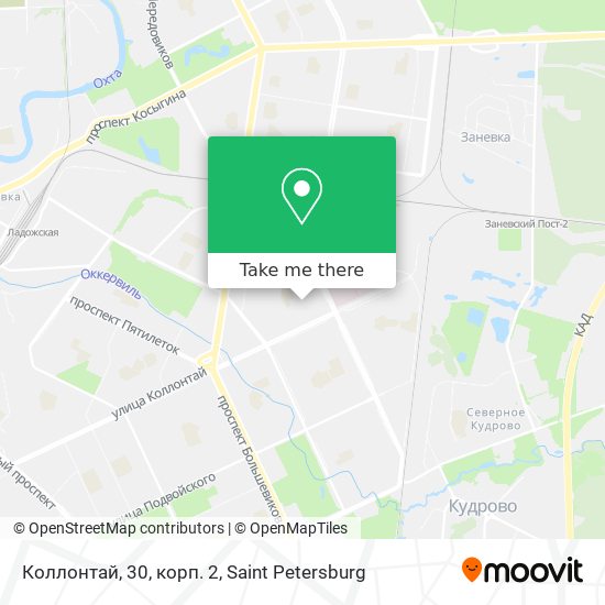 Коллонтай, 30, корп. 2 map