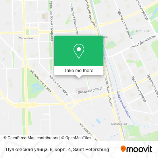 Пулковская улица, 8, корп. 4 map