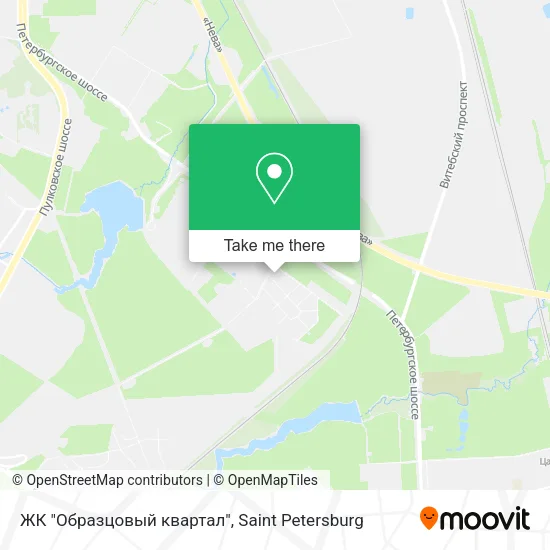 ЖК "Образцовый квартал" map