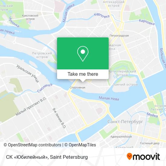 СК «Юбилейный» map