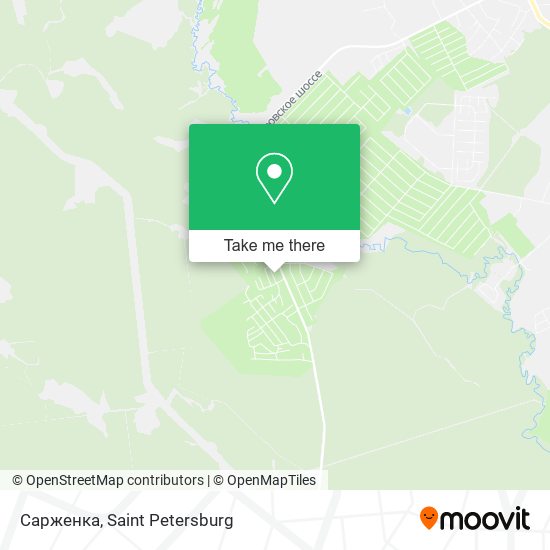 Сарженка map