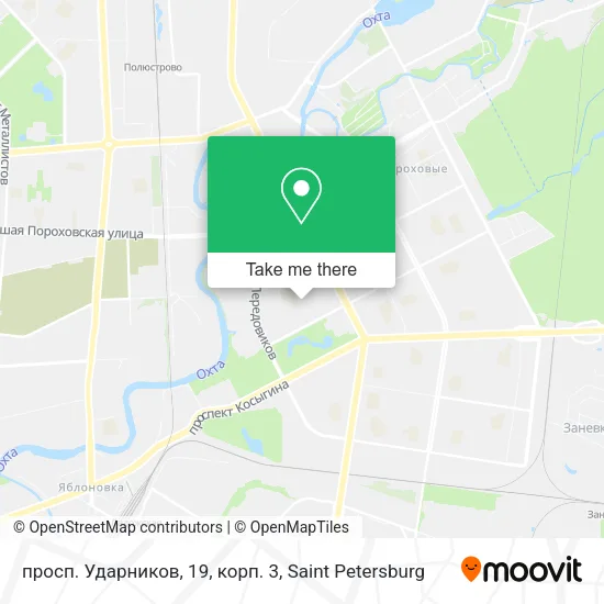 просп. Ударников, 19, корп. 3 map