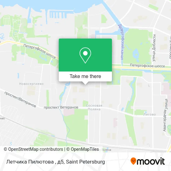 Летчика Пилютова , д5 map