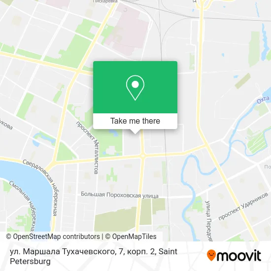 ул. Маршала Тухачевского, 7, корп. 2 map