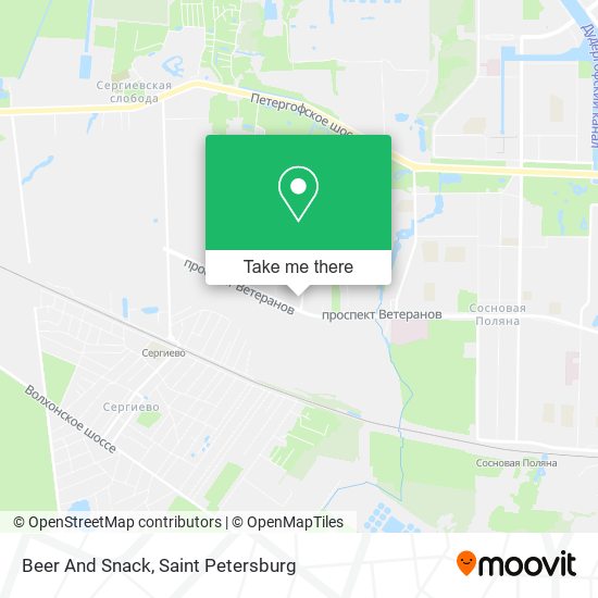Beer And Snack map