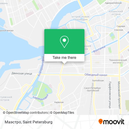 Маэстро map