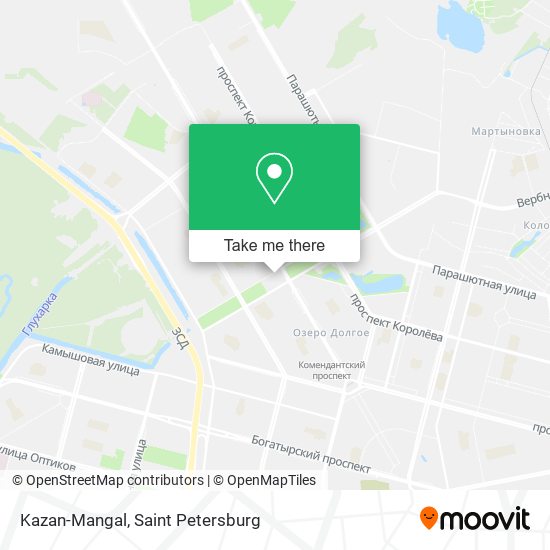 Kazan-Mangal map