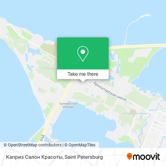 Каприз Салон Красоты map