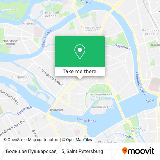 Большая Пушкарская, 15 map
