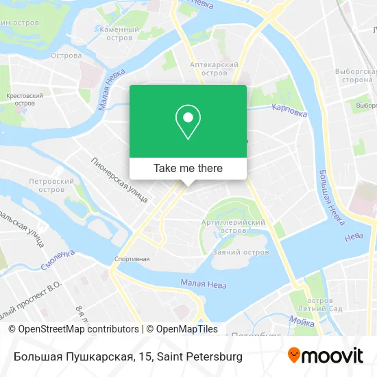Большая Пушкарская, 15 map