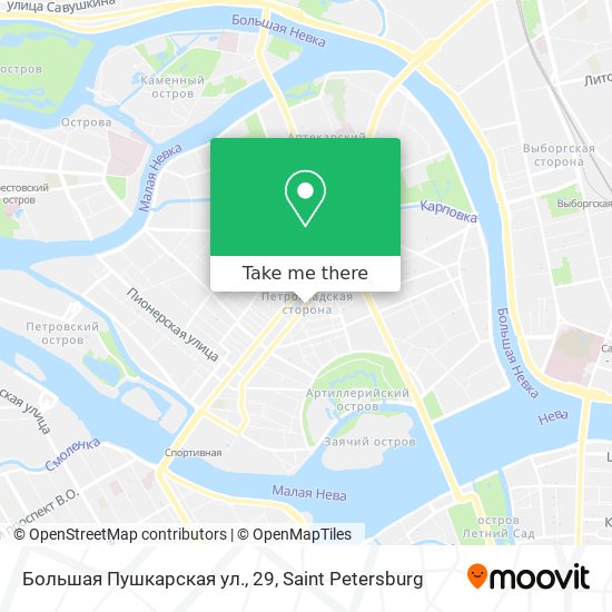 Большая Пушкарская ул., 29 map