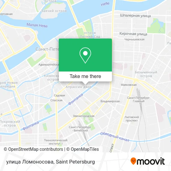 улица Ломоносова map