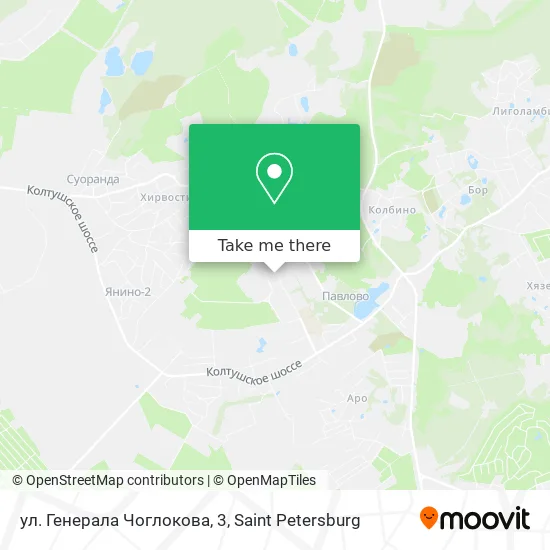 ул. Генерала Чоглокова, 3 map