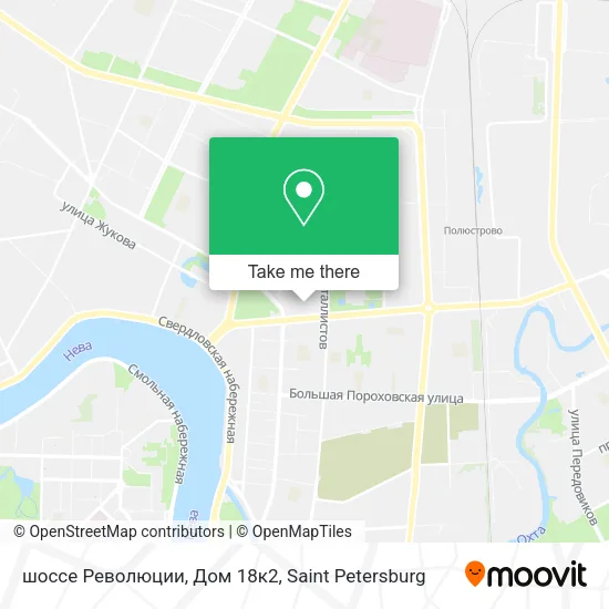 шоссе Революции, Дом 18к2 map