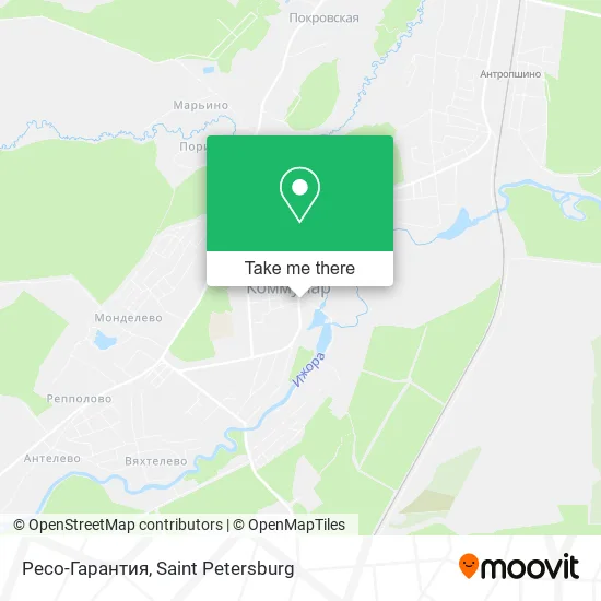 Ресо-Гарантия map