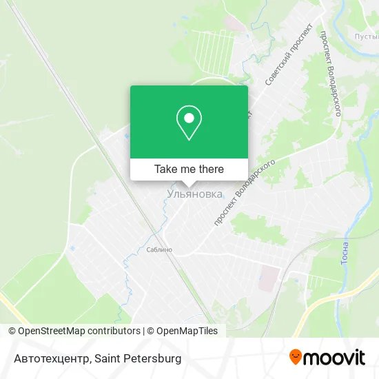 Автотехцентр map