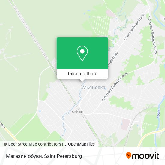Магазин обуви map