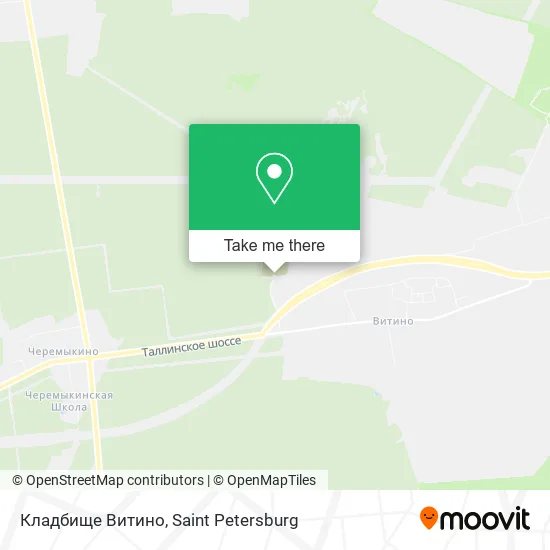 Кладбище Витино map