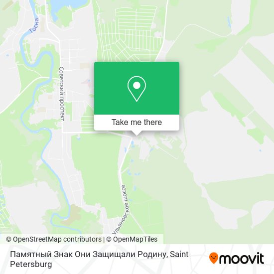 Памятный Знак Они Защищали Родину map