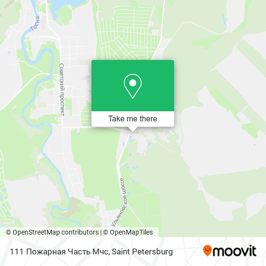 111 Пожарная Часть Мчс map