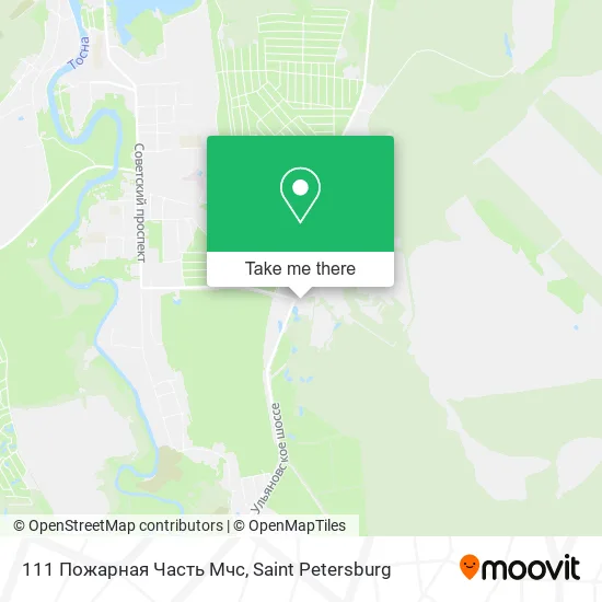 111 Пожарная Часть Мчс map