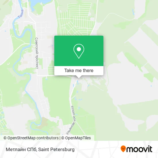 Метлайн СПб map