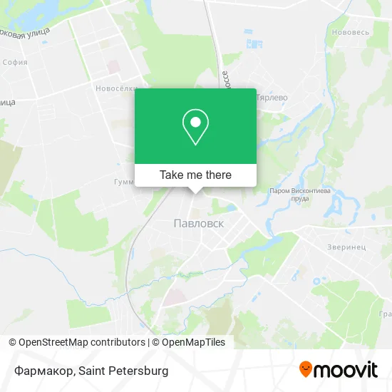 Фармакор map