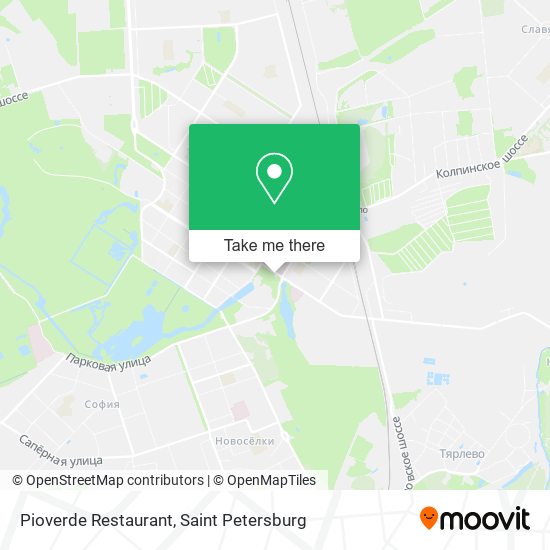 Pioverde Restaurant map