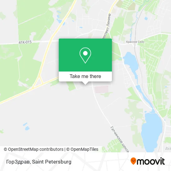 ГорЗдрав map